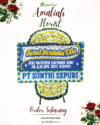 Papan Bunga Duka di Situsaeur